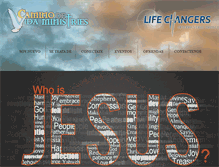 Tablet Screenshot of caminodevidaministries.org